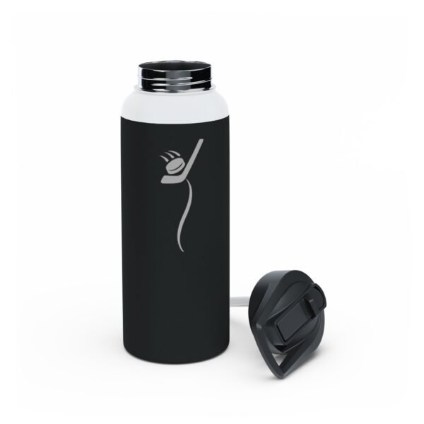32 oz Matte Black Thermal Bottle – Hockey Spirit - Image 3