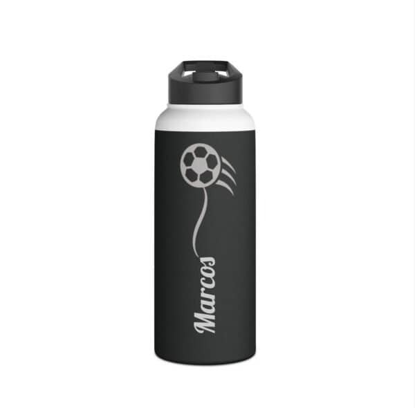 32 oz Matte Black Goal Getter  Thermal Bottle - Image 2