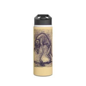 Personalized Stainless Steel Bottle – Vintage Hyde Sketch Design